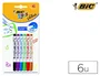 Bic Kids Velleda Rotuladores para Pizarra Colores Surtidos, 6 unidades