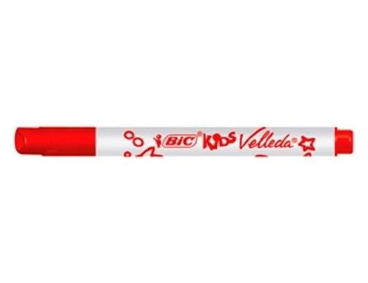 Bic Kids Velleda Rotuladores para Pizarra Colores Surtidos, 6 unidades