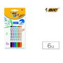 Bic Kids Velleda Rotuladores para Pizarra Colores Surtidos, 6 unidades