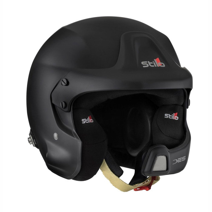 Stilo Casco WRC Des Rally Composite FIA 8859-15 HANS FIA 8858-10 Negro Mate Talla 59