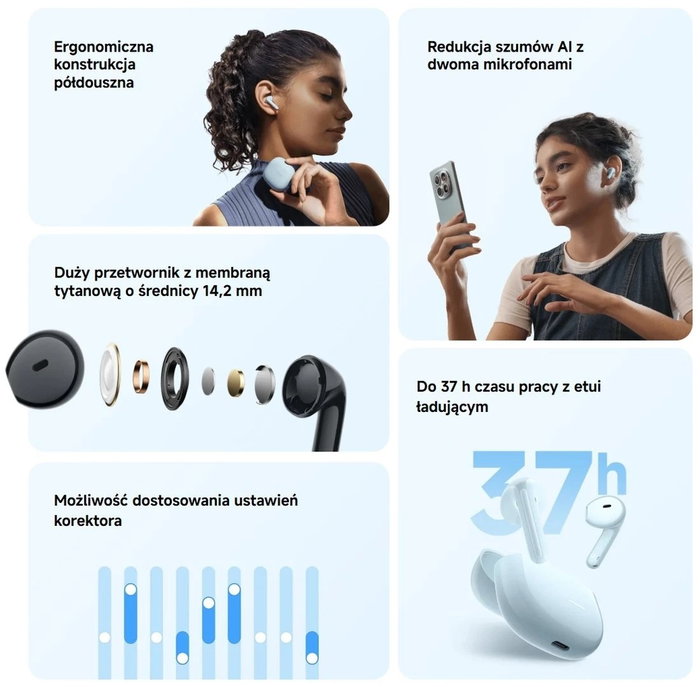 Xiaomi Redmi Buds 8 Active Negro