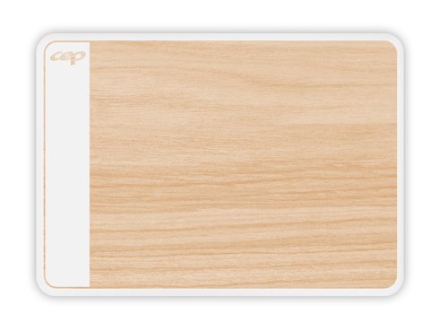 Cep Alfombrilla de ratón Silva madera con solapa transparente 210x150x2 mm