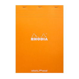 Bloc De Notas Clairefontaine Rhodia Tapa Blanda A4 80H 80G. Cd.5 Naranja (Set de 5)