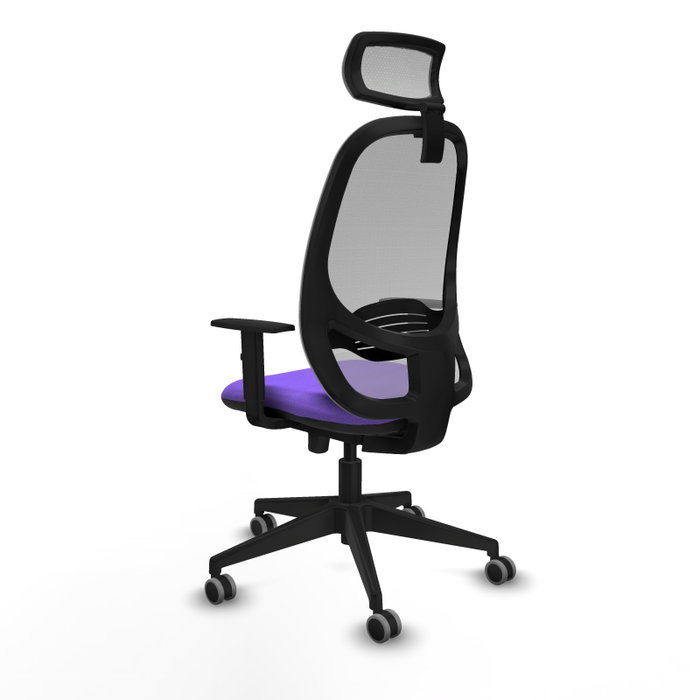 PIQUERAS Y CRESPO Silla de oficina Cilanco con mecanismo Sincro/Traslack, Lila y Gris PIQUERAS Y CRESPO Silla de oficina Cilanco con mecanismo Sincro/Traslack, Lila y Gris