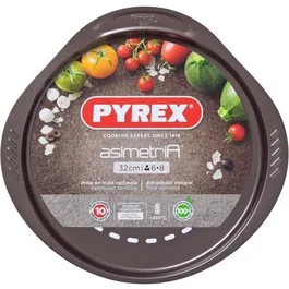 Pyrex 1452055 Plato para Pizza de Metal Perforado, 32 cm
