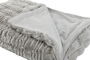 DKD Home Decor Manta de 2 Unidades Gris Claro 170 x 130 cm Urban
