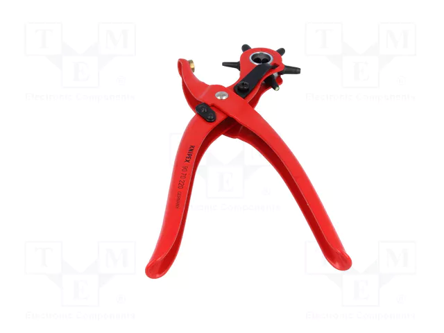KNIPEX Alicate sacabocado de boca giratoria 220mm