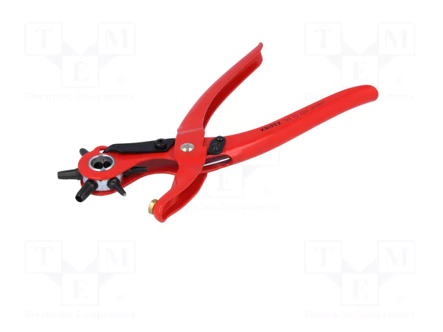 KNIPEX Alicate sacabocado de boca giratoria 220mm