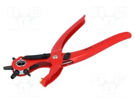 KNIPEX Alicate sacabocado de boca giratoria 220mm