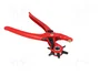 KNIPEX Alicate sacabocado de boca giratoria 220mm