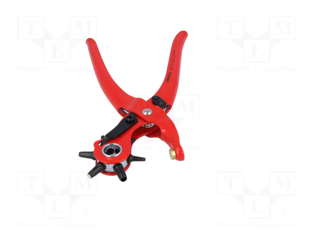 KNIPEX Alicate sacabocado de boca giratoria 220mm