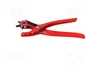 KNIPEX Alicate sacabocado de boca giratoria 220mm