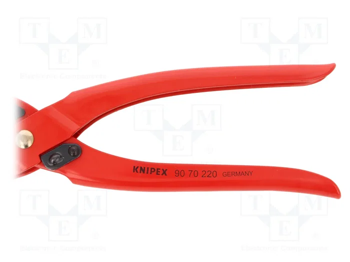 KNIPEX Alicate sacabocado de boca giratoria 220mm