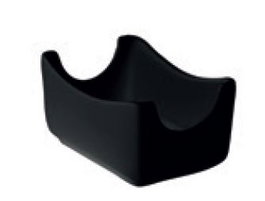 Azucarero Sobres Ming Negro 7x11x5,5cm