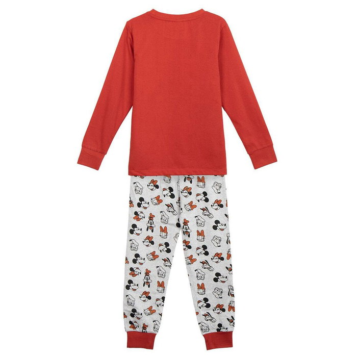 Cerdá Pijama Largo Single Jersey Mickey Rojo 6 Años