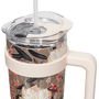 Cook Concept Mug Térmico Miami Winter 1,2 L Acero Inoxidable con Asa y Tapa Ideal para Llevar