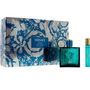 Versace Eros Estuche 3 pz Cofre de Regalo para Hombre Eau de Parfum 100 ml + 10 ml Neceser