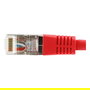 EQUIP 605627 Patch Cable Cat6A S/FTP Rojo 0.5m para 10 Gigabit Ethernet, PoE++, RJ45 a RJ45 Macho, LSZH, 26/7 AWG, 500 MHz, 10000 Mbit/s, Plug and Play