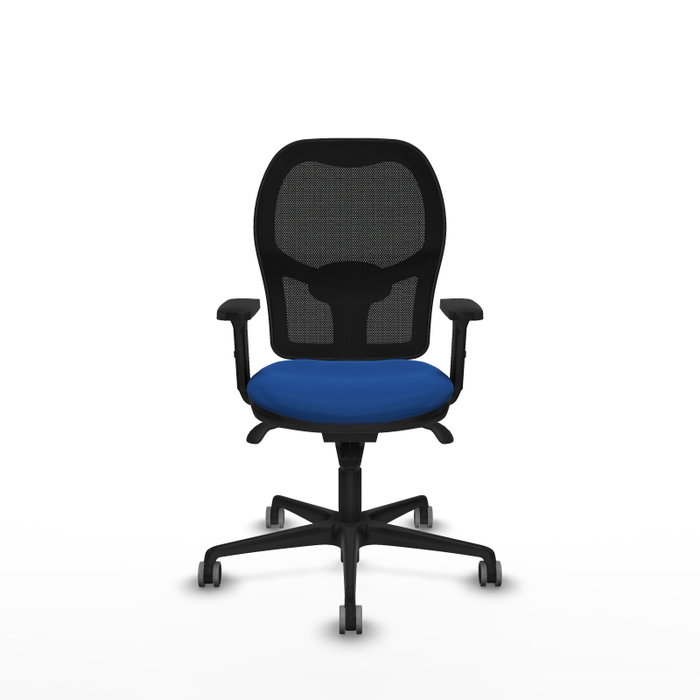 PIQUERAS Y CRESPO Silla de oficina Jorquera Azul y Negro