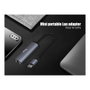 Equip Adaptador USB-C a RJ45 Gigabit y USB PD 100W Gris