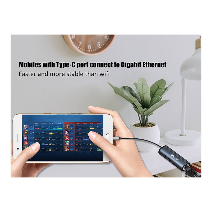 Equip Adaptador USB-C a RJ45 Gigabit y USB PD 100W Gris Equip Adaptador USB-C a RJ45 Gigabit y USB PD 100W Gris