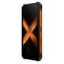 Hammer Energy X2 5G - Smartphone Todoterreno Rugerizado, 8+256GB, IP69/MIL-STD-810H, Pantalla 6.1" IPS, Cámara 50MP, Batería 5000 mAh, Negro-Naranja