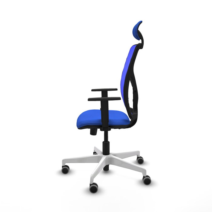 PIQUERAS Y CRESPO Silla de oficina Motilla Azul con mecanismo Sincro PIQUERAS Y CRESPO Silla de oficina Motilla Azul con mecanismo Sincro