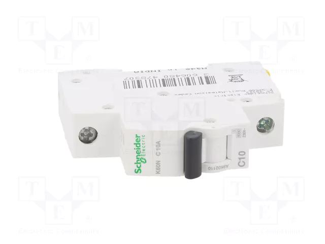 SCHNEIDER ELECTRIC Interruptor magnetotérmico ACTI9 K60N 10A 1P 6kA
