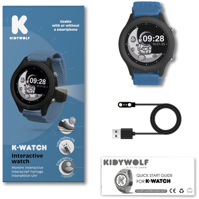 Kidywolf K-WATCH Smartwatch Azul