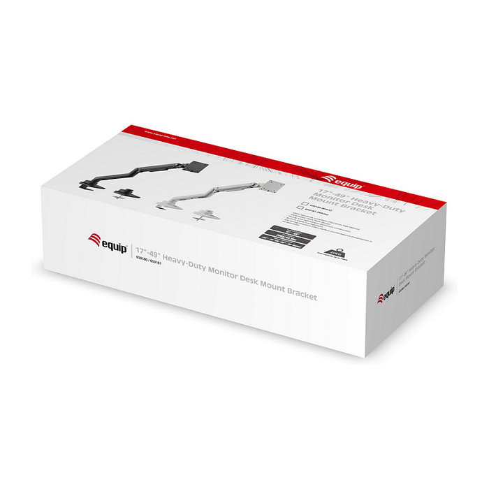 Equip Soporte de Monitor 17-49 Pulgadas con Resorte de Gas Negro
