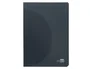 Liderpapel Libreta A5 Tapa Negra 48 Hojas 90g Rayado Horizontal