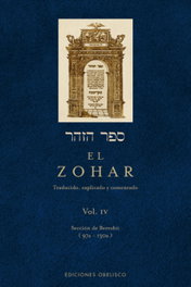 OBELISCO EDICIONES, El Zohar Volumen IV - OBELISCO EDICIONES