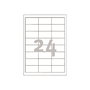 Avery Zweckform Labels A4 3658 (Ref: 3658) - 64 Etiquetas por Hoja, 6 x 33.8 mm
