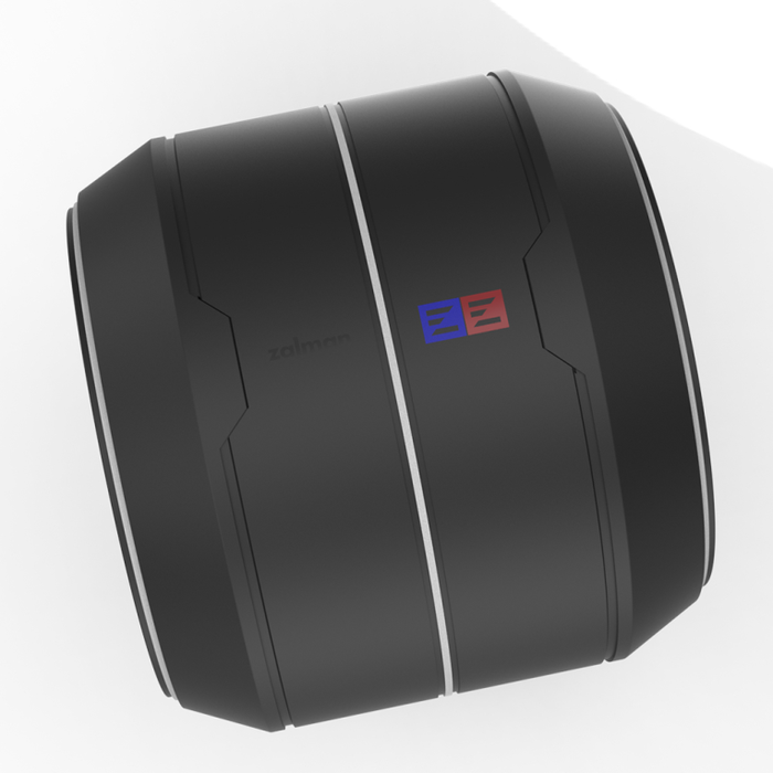 Zalman ZET5 Ventilador CPU 12 cm, 2000 RPM, Rodamiento HDB, Compatible LGA 1851/1700/1200/AM4/AM5, 5 Tubos de Calor, Negro