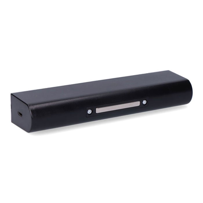 Edm Aplique Solar LED 6W 720lm 6500K con Sensor Crepuscular y Movimiento, Luz Fría, Negro, Extraíble, IP65