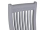 DKD Home Decor Silla Tradicional Victoria Gris Natural 40 x 94.5 x 42 cm