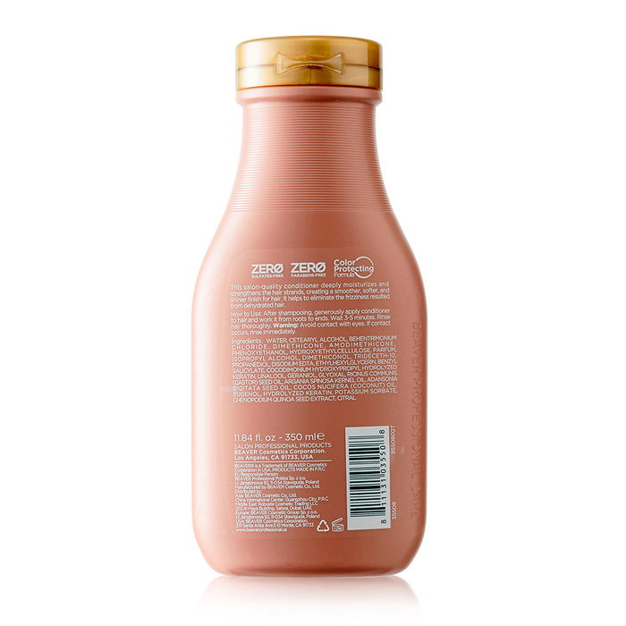 Beaver Brazilian Keratin Acondicionador Alisante 350 ml (Reacondicionado)