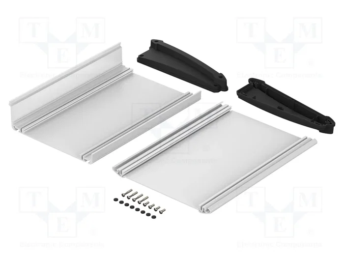 BOPLA Alu-Topline Carcasa de pupitre 250x181x53mm