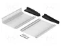 BOPLA Alu-Topline Carcasa de pupitre 250x181x53mm