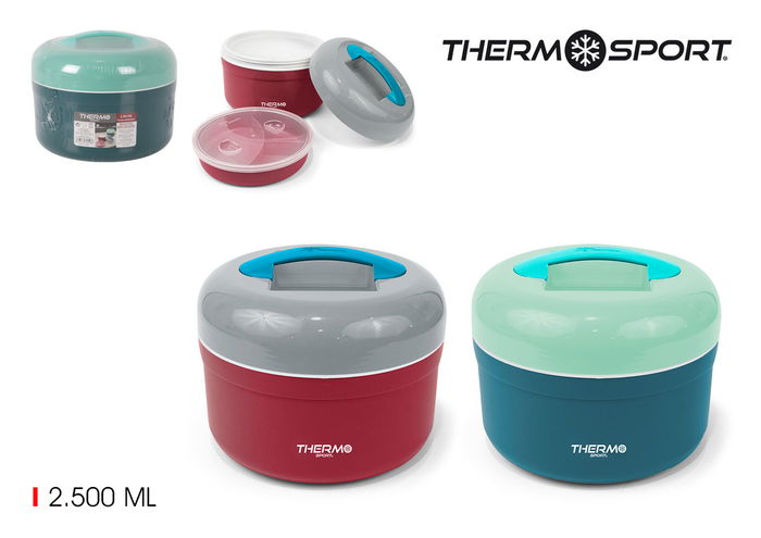 Thermosport Termo Alimentos Plástico 2500ml (8 Unidades) Thermosport Termo Alimentos Plástico 2500ml (8 Unidades)
