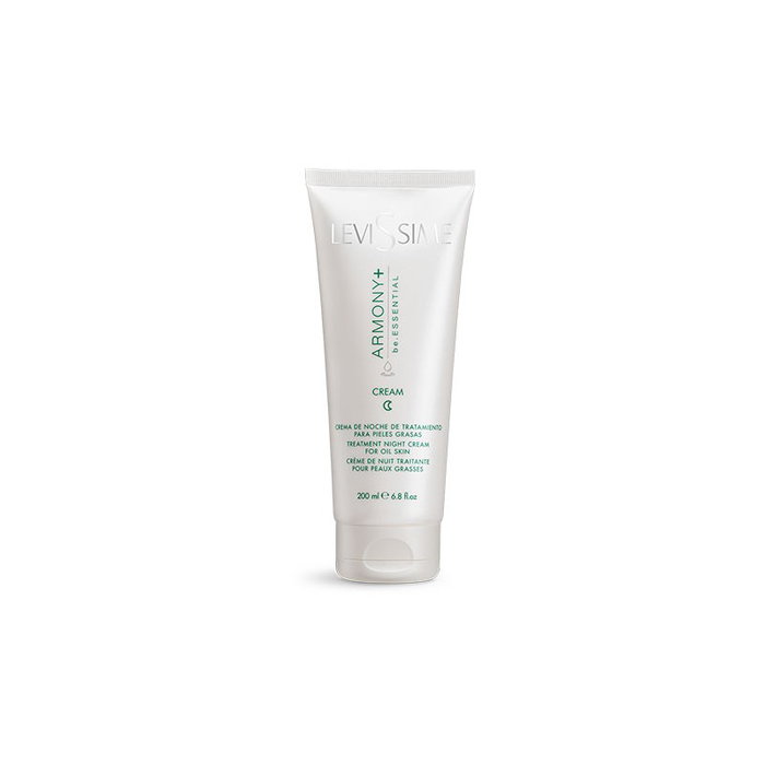 Levissime Armony+ Be.Essential Night Cream 200ml - Crema de Noche Regeneradora, Calmante y Matificante para Piel Grasa y Acnéica Levissime Armony+ Be.Essential Night Cream 200ml - Crema de Noche Regeneradora, Calmante y Matificante para Piel Grasa y Acnéica