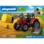 PLAYMOBIL Tractor Grande con Pacas de Heno 72305