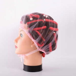 Bifull Gorro Redecilla Rosa de Noche con Cinta