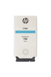 HP Cartucho de tinta 768 cian 500 ml para DesignJet