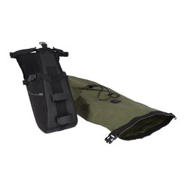 XLC Bolsa de sillín 2 partes 15L impermeable con cierre rígido y montaje trasero BA-S59