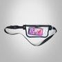 Fidlock HERMETIC sling bag BTT - Negro / Azul transparente