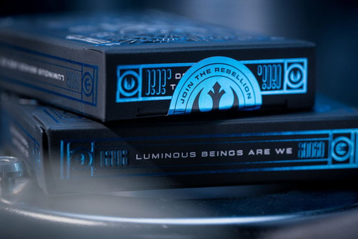 Star Wars Baraja de cartas Blue Version