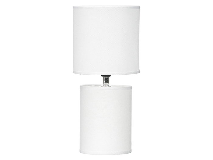 Giftdecor Lámpara Sobremesa Tela Blanca 13x13x29 cm (Set de 12) Giftdecor Lámpara Sobremesa Tela Blanca 13x13x29 cm (Set de 12)