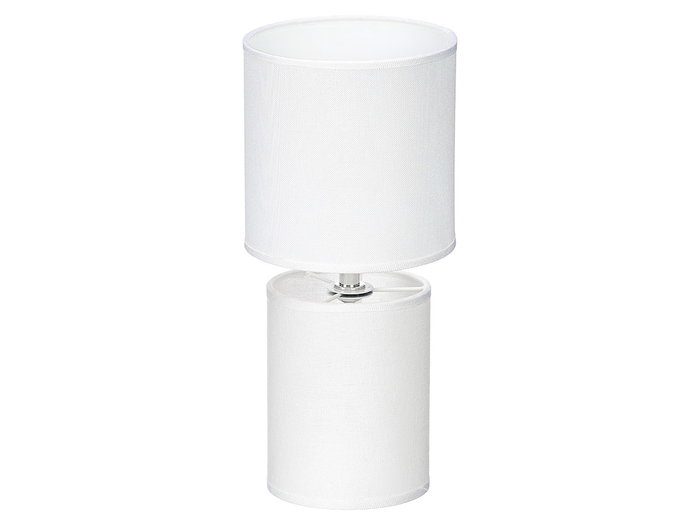 Giftdecor Lámpara Sobremesa Tela Blanca 13x13x29 cm (Set de 12) Giftdecor Lámpara Sobremesa Tela Blanca 13x13x29 cm (Set de 12)