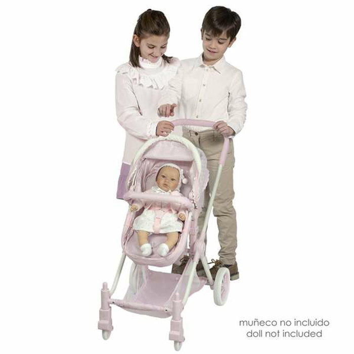 Decuevas Coche de muñeca 3x1 para muñecas de hasta 52 cm Decuevas Coche de muñeca 3x1 para muñecas de hasta 52 cm